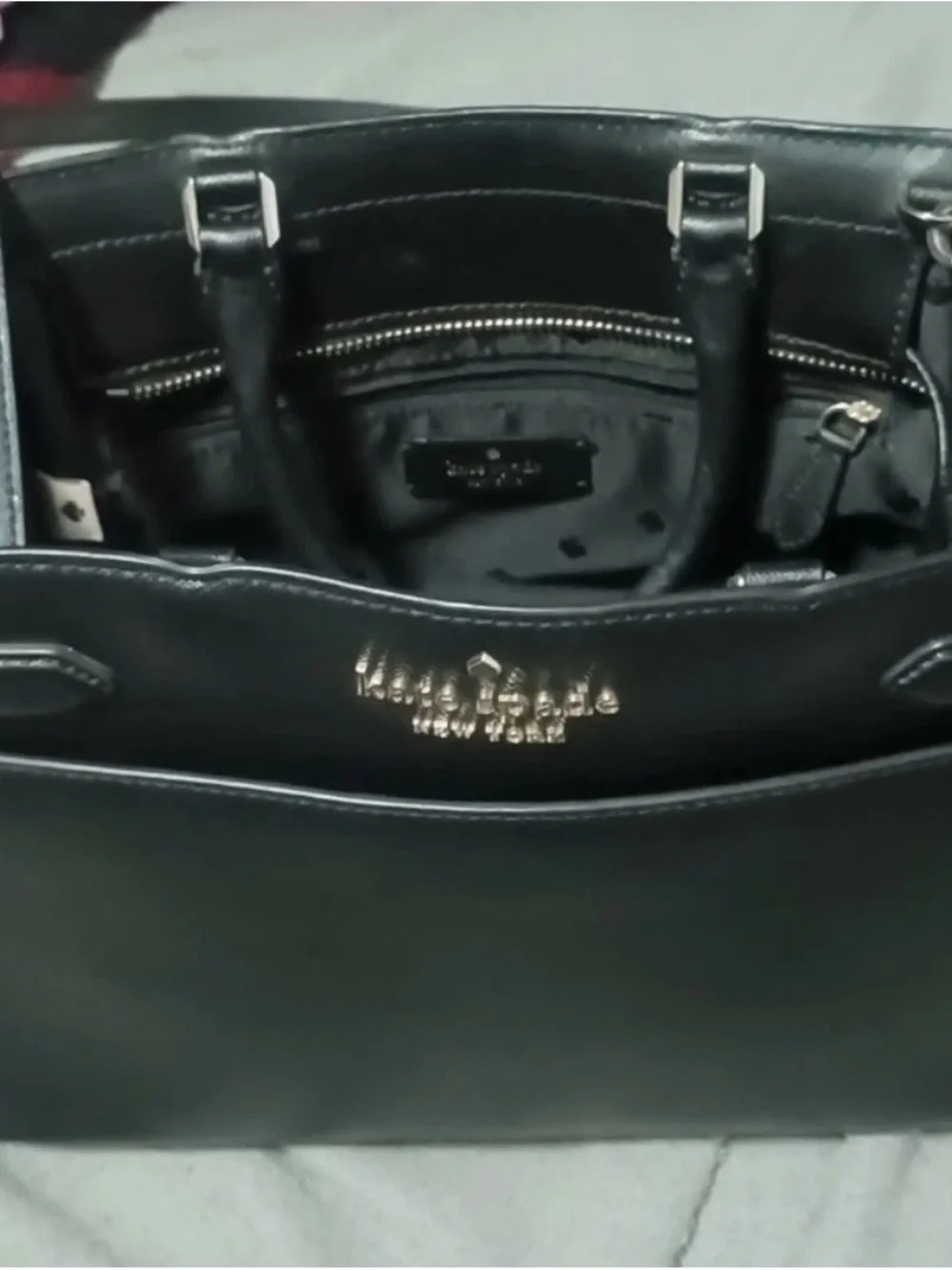 kate spade sleek black